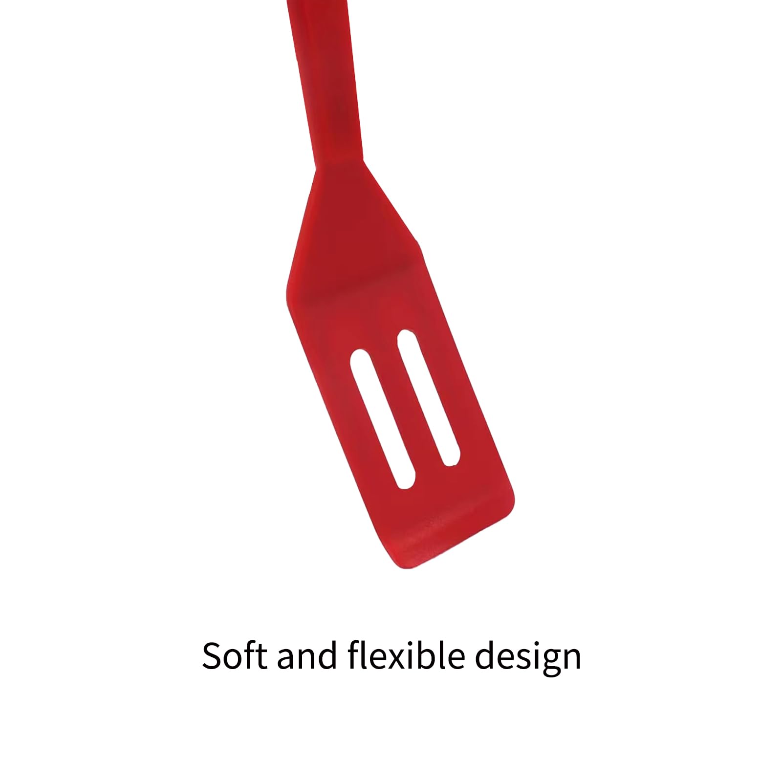 Espátula pequeña, 2 piezas pequeñas de silicona flexible para utensilios de cocina antiadherentes