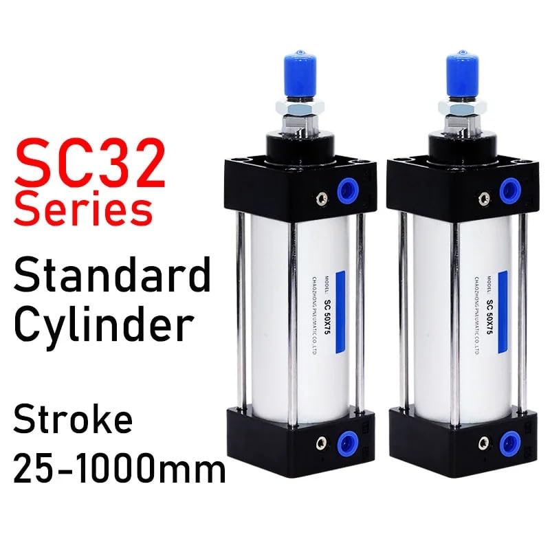 Vérins pneumatiques standard SC32 double effet en aluminium