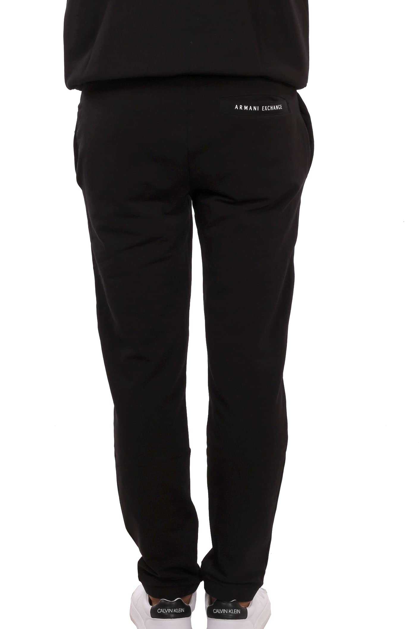 Armani Exchange Stretch French Terry - Pantalones de Deporte Hombre