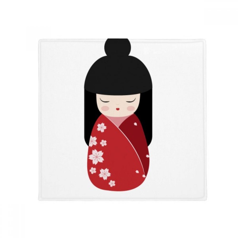 Tapis de sol Japon sakura rouge antidérapant DIYthinker 80 cm pour cuisine et salon