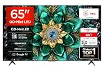 TCL 65Q6C 65 Zoll QD-Mini LED Fernseher, 4K HDR Premium 1000nits, Smart TV mit Google TV (Dolby Vision IQ & Atmos, Onkyo 2.1 Soundsystem, 144Hz Motion Clarity Pro, Game Master)