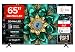 TCL 65Q6C 65 Zoll QD-Mini LED Fernseher, 4K HDR Premium 1000nits, Smart TV mit Google TV (Dolby Vision IQ & Atmos, Onkyo 2.1 Soundsystem, 144Hz Motion Clarity Pro, Game Master)