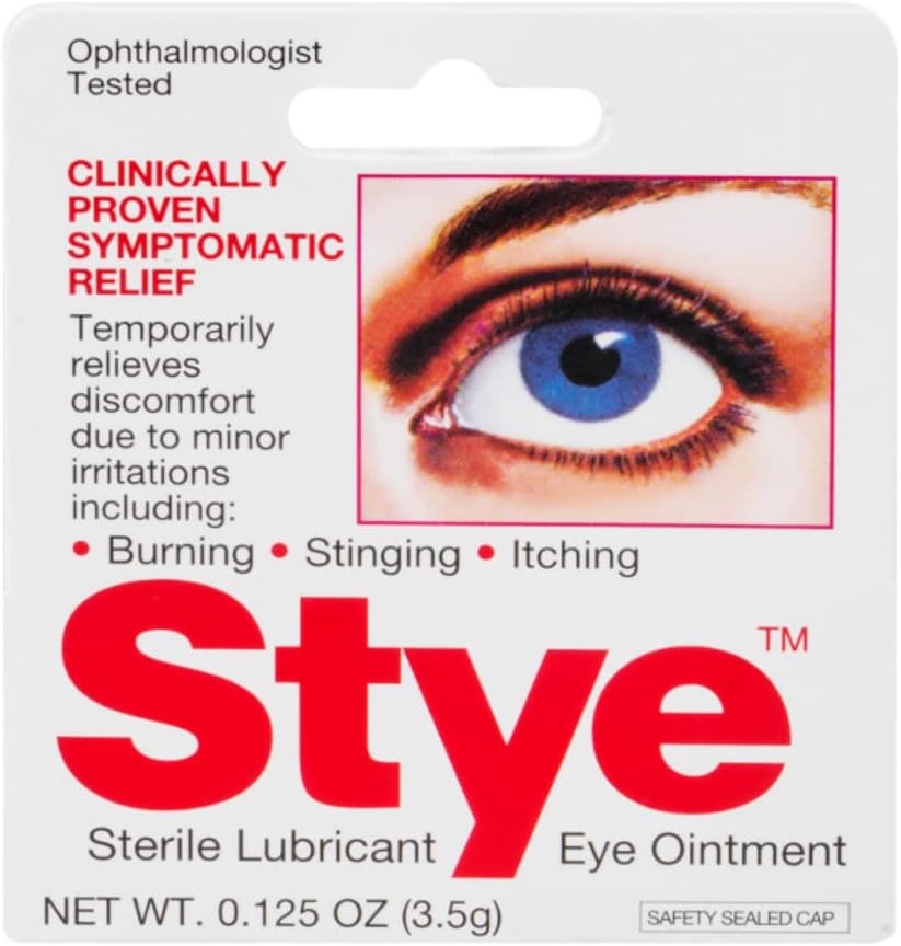 Stye Lubricant Eye Ointment 1/8 OZ
