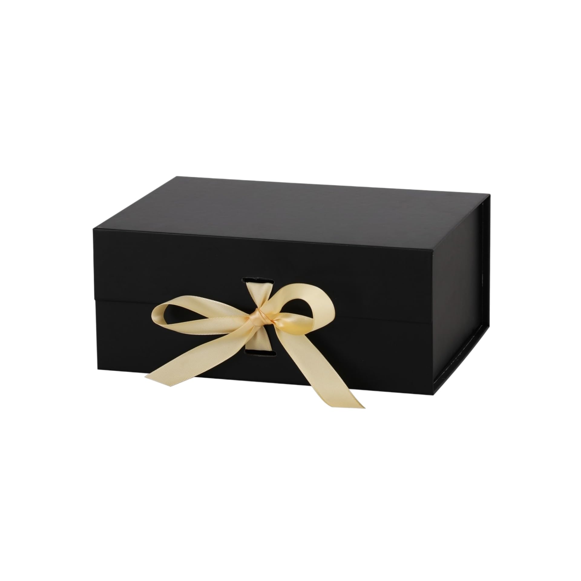 Nenwic Small Gift Box with Lid 22x21x10cm Black Gift Boxes for Presents