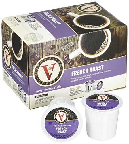Image of Victor Allen's Coffee 72 Count Single serve cups for Keurig K-Cup Brewers (French Roast)