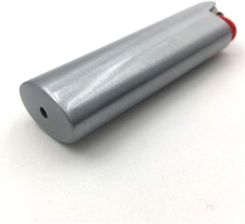 Miniatura 35 de Fundas de metal para encendedores, funda para BIC tamaño completo encendedor J6 mate color básico regalo de bricolaje (azul)