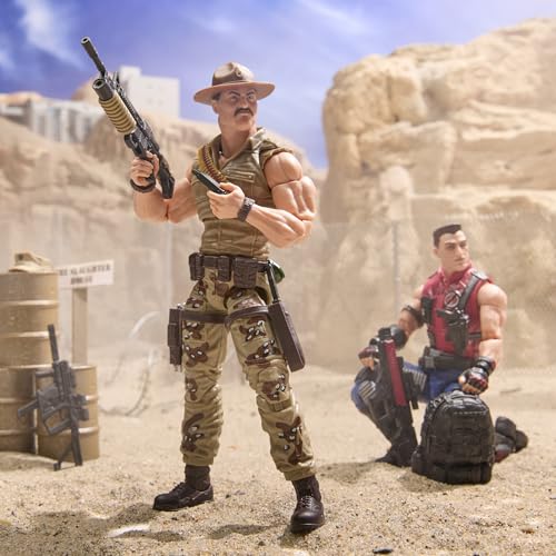 Image of G.I. Joe Classified Series #173, SGT Slaughter & Felix Mercer Stratton, 2 Collectible 6 Inch Action Figures with 26 Accessories