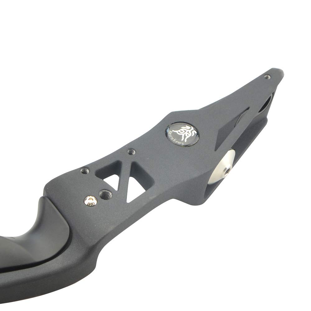 Arc De Marche En Alliage Magnésium - 40 Lbs, Ambidextre, Noir - Tir à L'arc Professionnel
