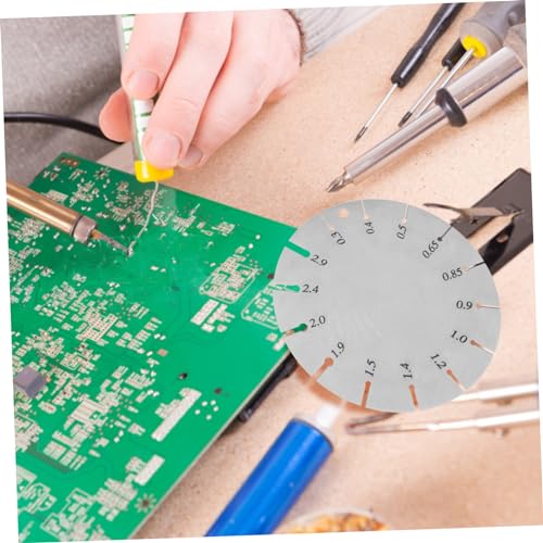 Conjunto de Calibradores para Medir Grosor de Alambres y Láminas de Acero miniatura 4