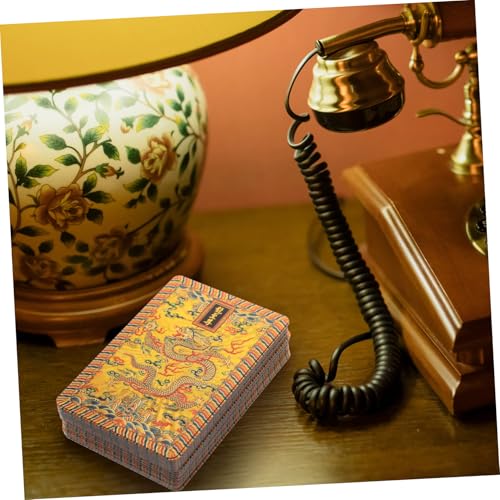 Goldene wasserdichte Pokerkarten aus Professionelle Tragbare Spielkarten Trickfestes Kartenspiel für Familie Party und Spieltisch Leicht und Langlebig – Bild 5