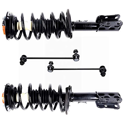OCPTY Suspension Kits Front Strut Spring Assembly Stabilizer Bar Link Fits 2012-2013 for Chevrolet Captiva Sport 2007-2013 for Chevrolet Equinox Set of 4
