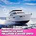 Salty Captain Spit & Lick Spray Wax Cleaner - (Juicy Watermelon Scent) Hydrophobic Automotive Car & Marine Boat Wax Polish | UV & Salt Protectant Marine Wax Sprayer for the Best Showroom Finish