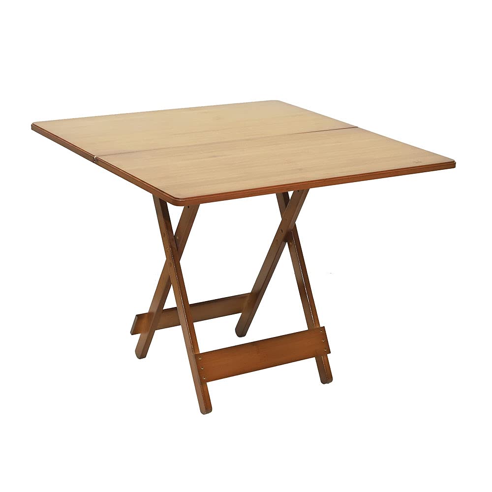 Buy YATAI Square Folding Wooden Garden Table Bamboo Wood Garden