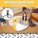 BigMouth x Squishmallows Original Inflat-A-Pal, Inflatable Floor Pillow, Jumbo Animal Cushion Lounger for Kids, Hand Pump Included - Leonard The Lion