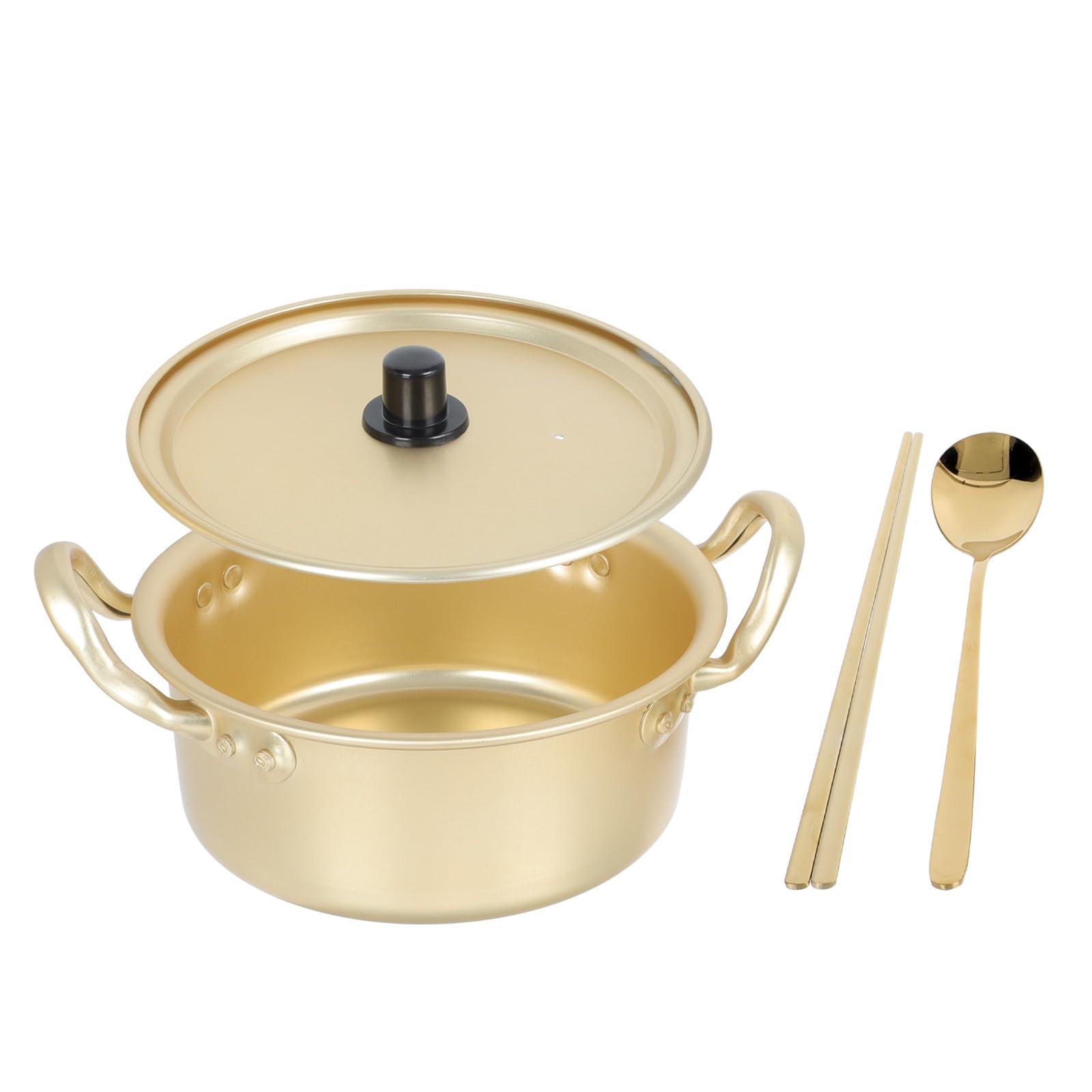 Marmite à ramen 16 cm antiadhésive pour cuire et manger sans attacher les nouilles