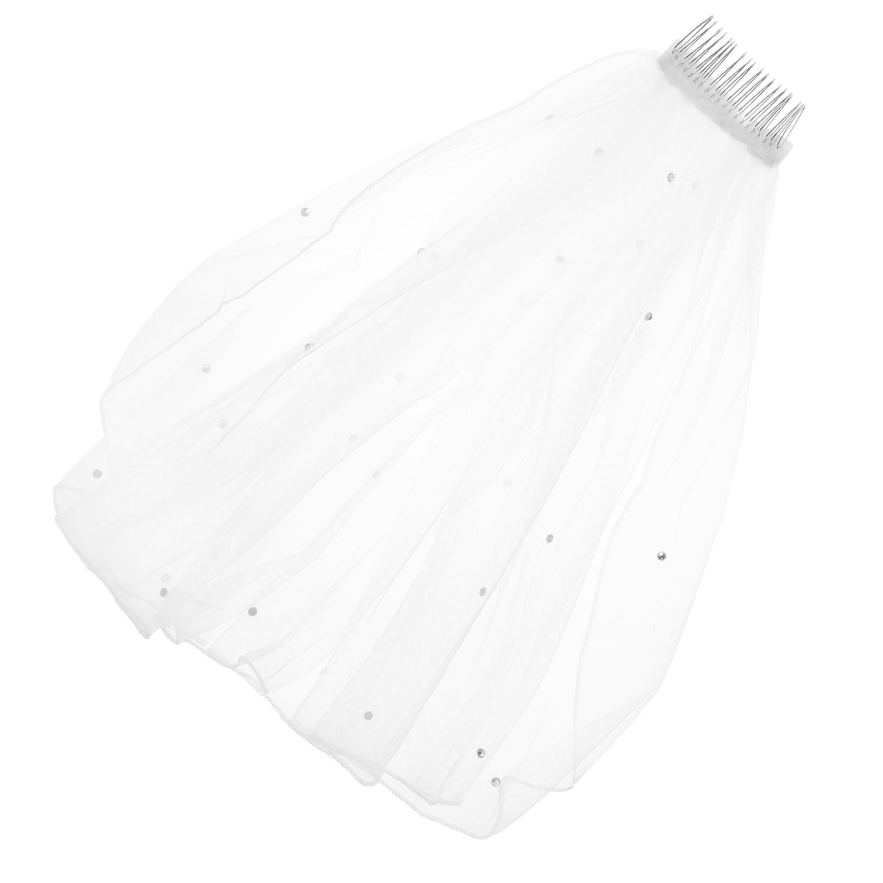 4piezas Velo De Novia De Tul Peine Para Despedida De Soltera y Bodas Accesorio De Cabello Elegante Para Resaltar Tu Estilo y Atractivo