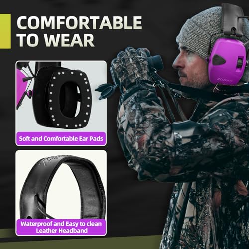 Image of ZOHAN EM054 Electronic Shooting Ear Protection