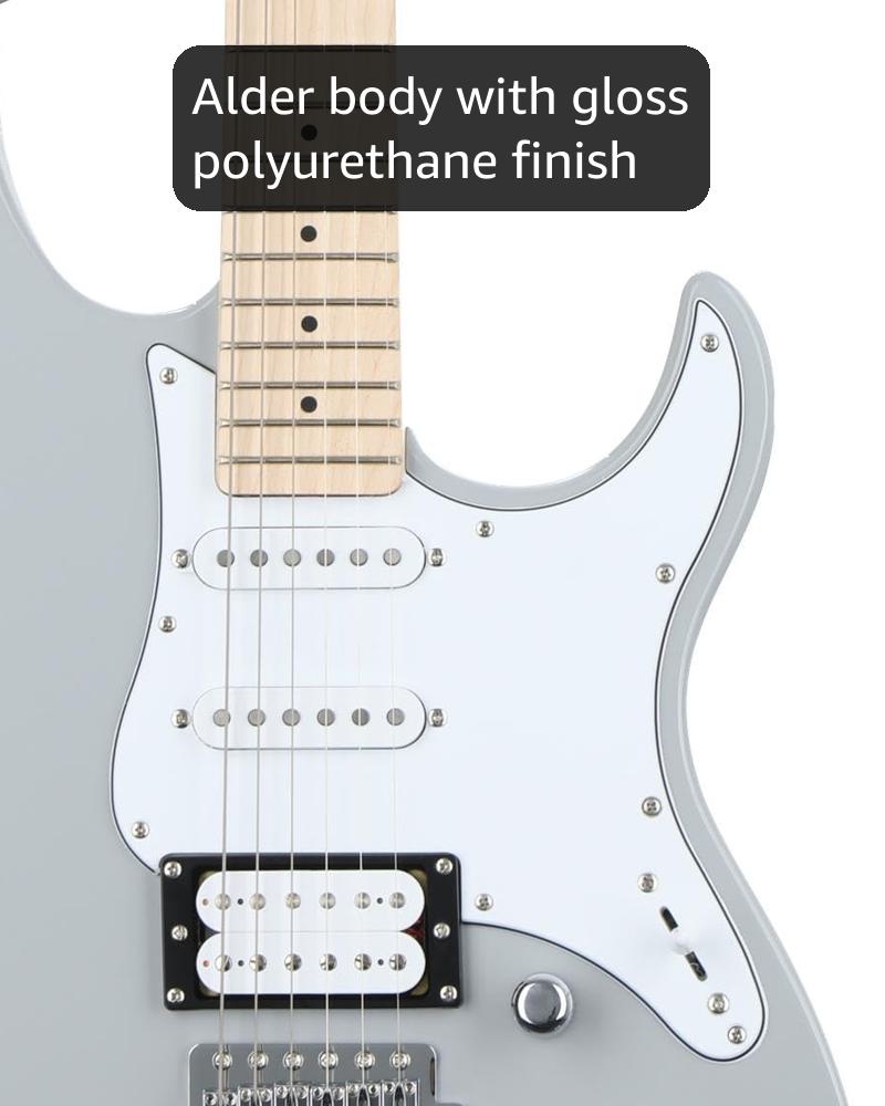 Yamaha Pac112Vm Electric Guitar Gray - Alder : Amazon.in: Musical