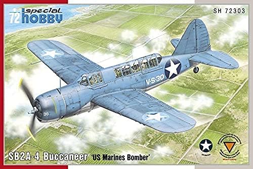 Special Hobby Bombardero SB2A-4 Buccaneer US Marine Bomber - Modelo de plástico para construcción de aviones artículo SH72303