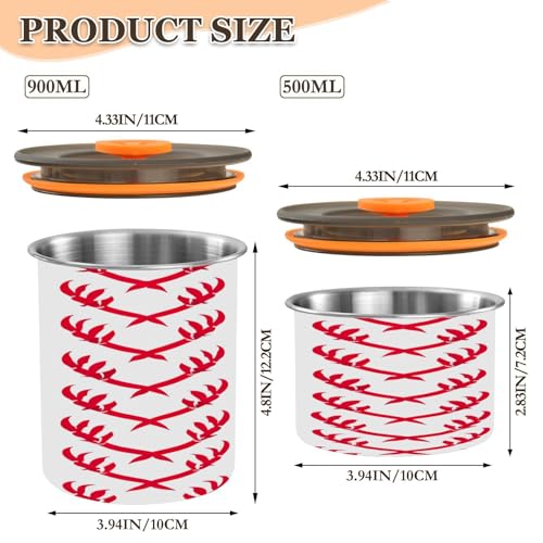Contenedor hermético de acero inoxidable para café 17oz miniatura 3