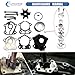 67F-W0078-00-00 18-3409 Water Pump Impeller Repair Kit For Yamaha 75 80 90 100 HP 4-Stroke Outboard Sierra 18-3451 75HP 80HP 90HP 100HP F75LA F75TLR F80TLR F90LA F90TLR 1999-2017