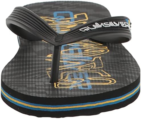Quiksilver Boy's Molokai Art Youth Flip-Flop, Black 5, 11 Little Kid | Image 1
