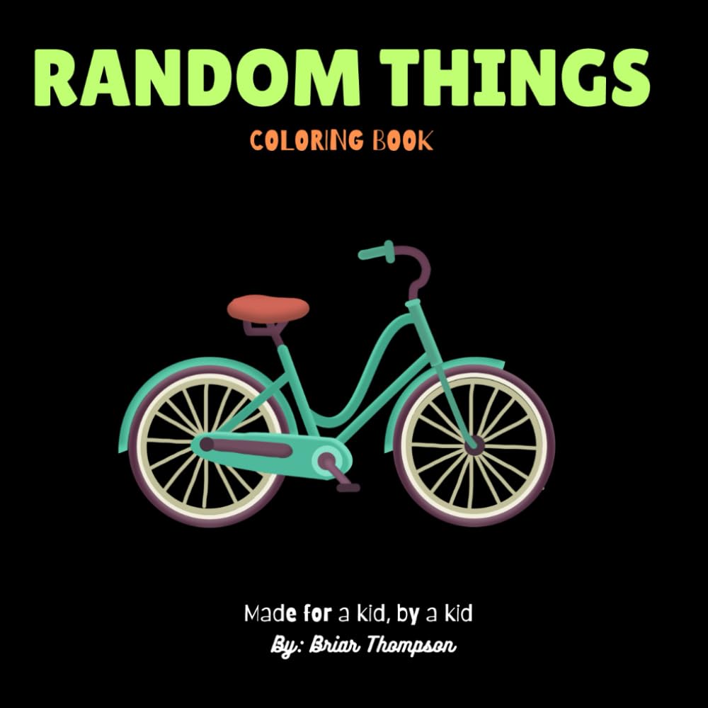 RANDOM THINGS: COLORING BOOK