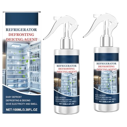 Spray de dégivrage pour réfrigérateur et entretien de la cuisine au quotidien 2x100ML