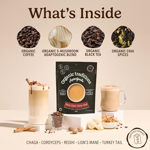 Mezcla orgánica de café Dirty Chai 100 gr miniatura 4