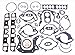 LowPricedAutoParts Full Gasket Set compatible with 87-97 Ford 5.8L/351