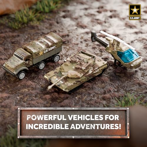 Set de 6 vehículos militares US Army Lollipop miniatura 6