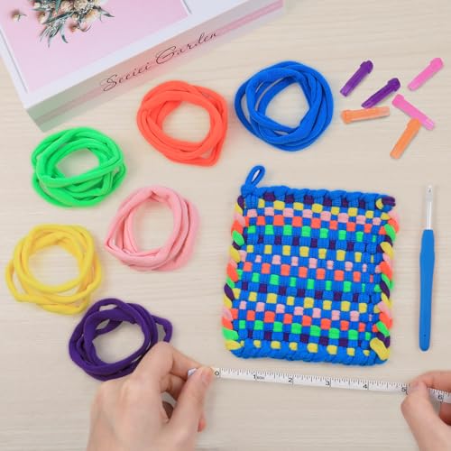 Iqkidz B501 Weaving Loom Kit Toys, Diy Arts And Crafts For Kids And Adults thumb #8