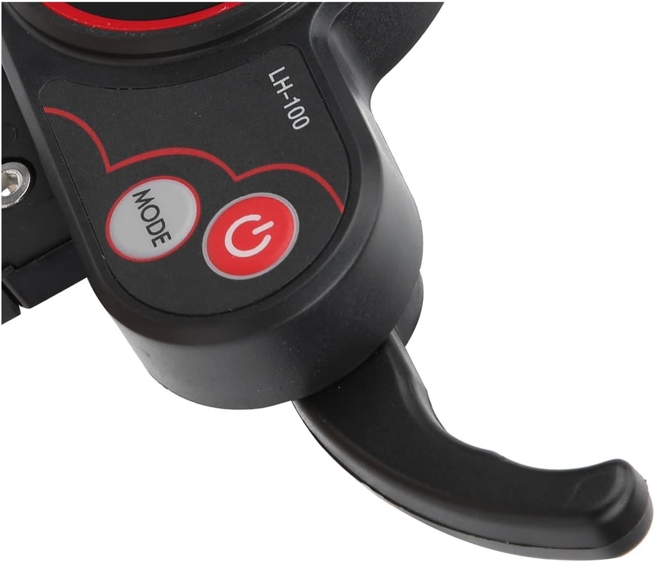 DingLingYU LCD-LH100 24V/36V/48V/60V E-Bike Display Thumb Throttle 2 in 1 Dashboard Control Panel for Electric Bike Bicycle Scooter E-Bike(48V)