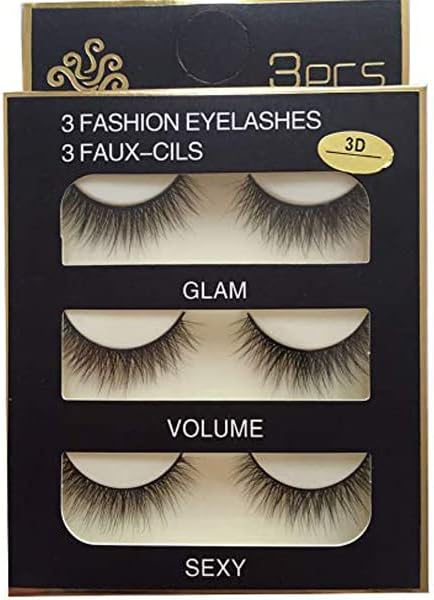 Imported Korea Fiber Faux Mink False Eye lashes Handmade Reusable Long Cross Volume Dramatic Lashes Natural Look Makeup Thick Black Fake EyeLashes