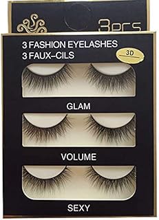 Pestañas postizas de fibra de imitación de vi...