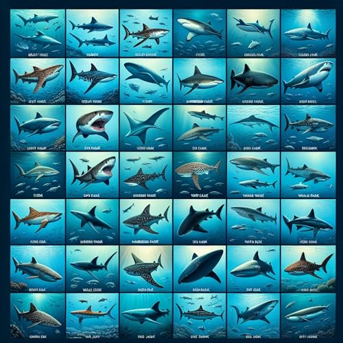 『100 Kinds of Sharks』のカバーアート