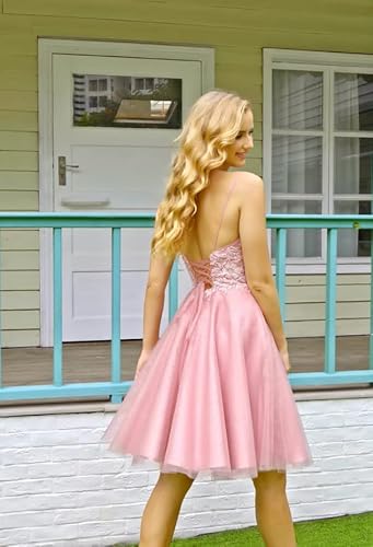 Homecoming Dresses Short Tulle Prom Dresses For Teens Party Dress Sparkly Cocktail Dresses Silver Size 4 #TOP2