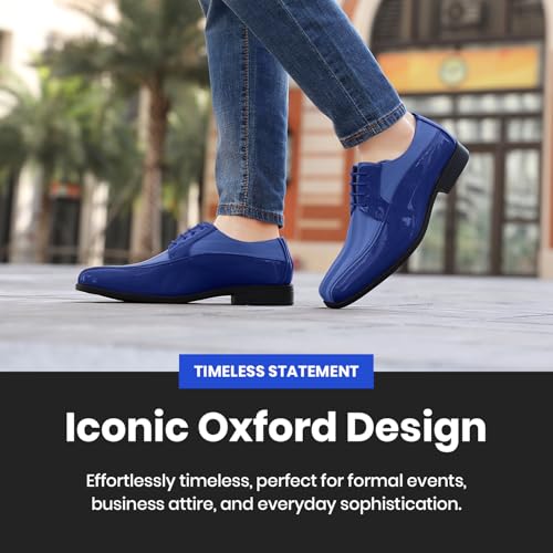Image of Viotti 179, Casual Dress Oxford Shoes for Men, Satin Striped Lace-Ups, Men's Business Casual Leather & Satin Shoe, for All Formal Occasions