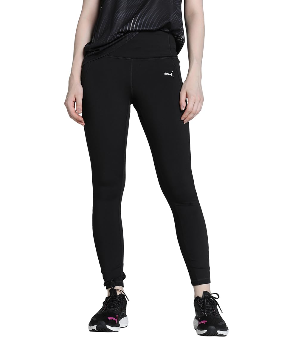 PUMA Damen Run Microfleece Laufhose S Black