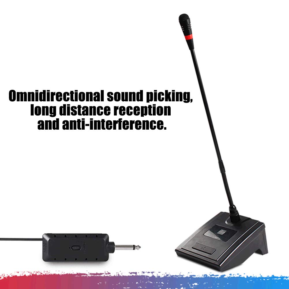 Topiky Microfono Da Conferenza Da Tavolo - Microfono Collo Di Cigno Capacitivo, Alta Sensibilità - Foto 9