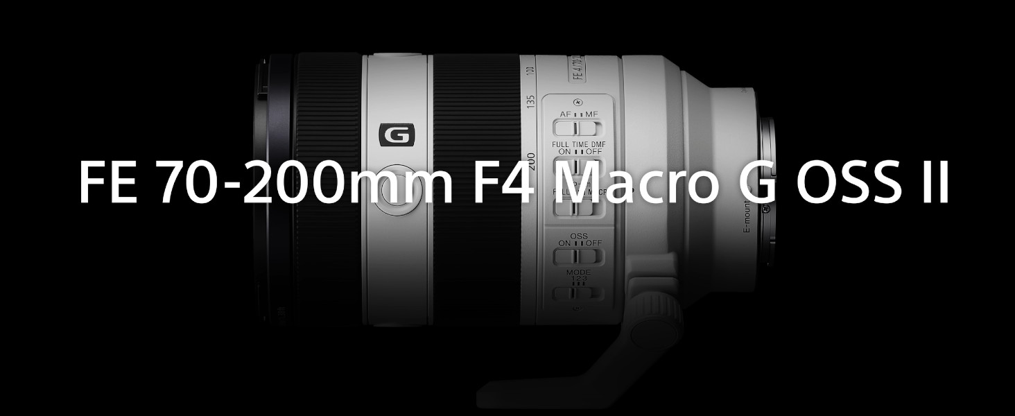 Amazon.com: Sony FE 70-200mm f/4 Macro G OSS II Lens : Electronics