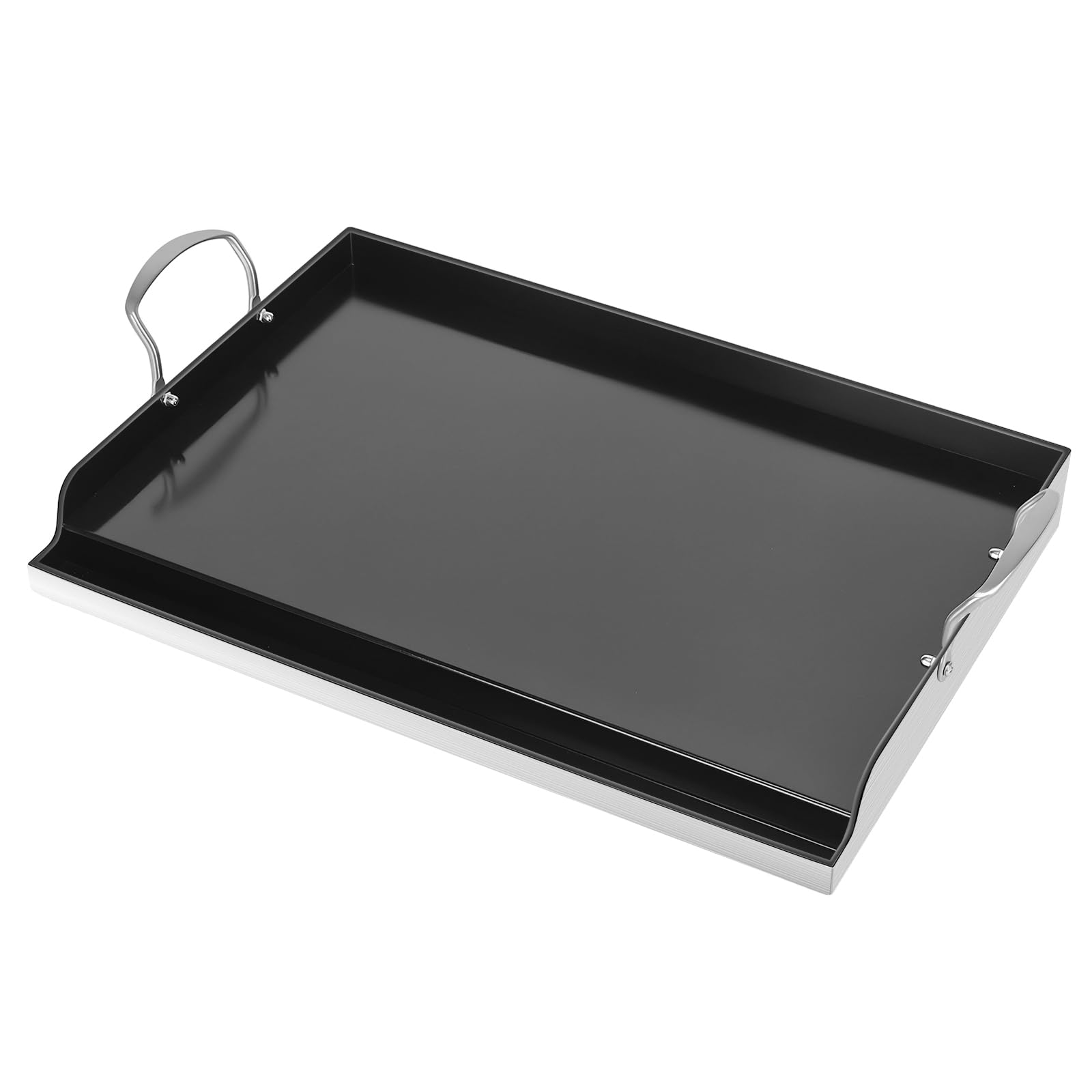 Utheer 23 x 16 Ceramic Nonstick Stainless Steel Griddle for Gas Charcoal Grill Large Stove Top Griddle Non-Toxic