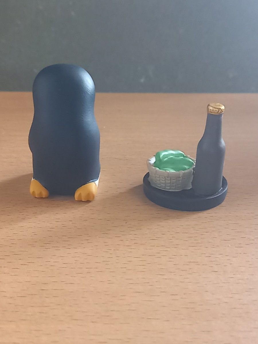 コンコンブル まったりマスコットお酌ペンギン、ビ－ルセット2点