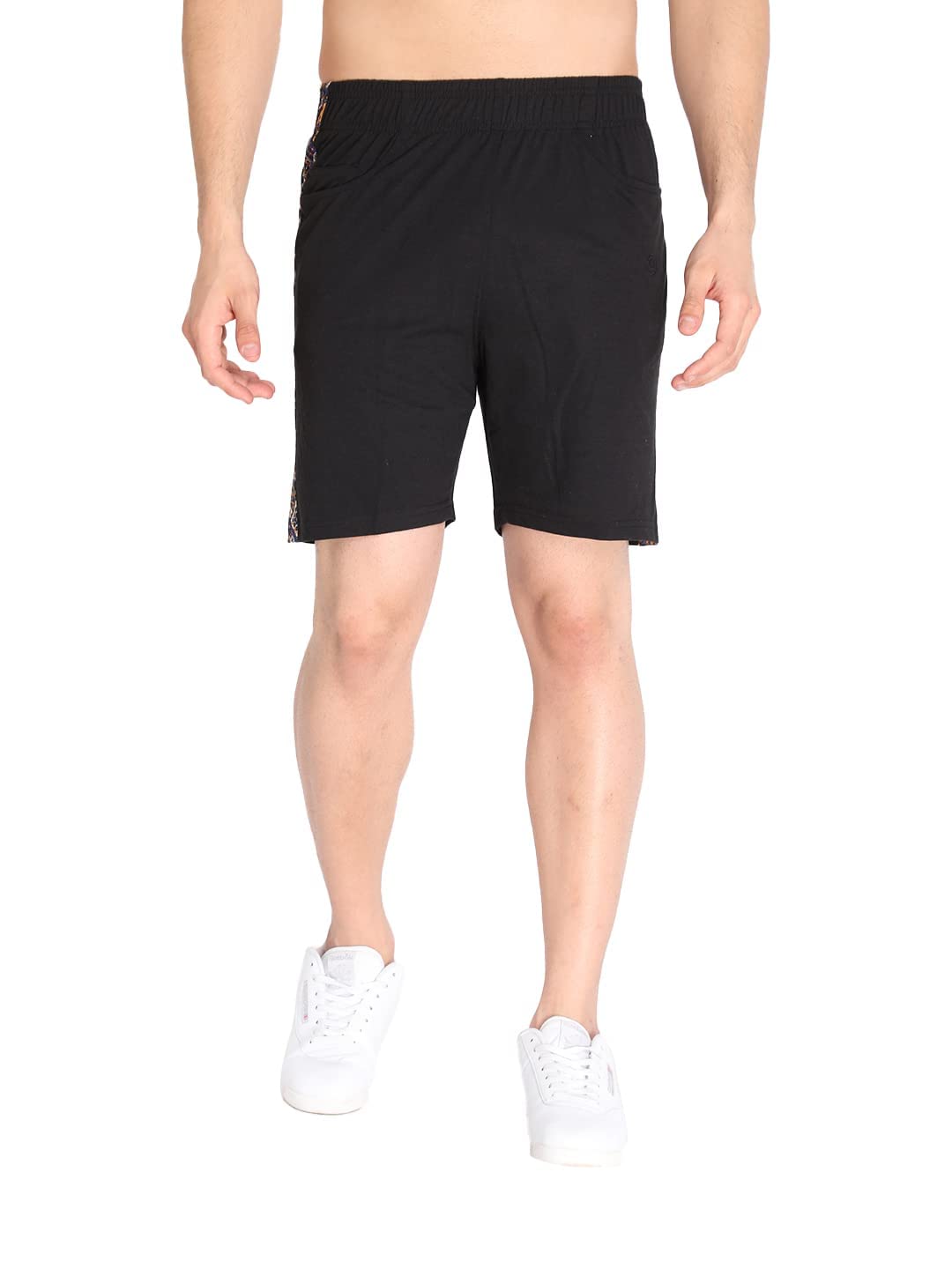 chkokko Men's Regular Cotton Regular Fit Plain Shorts for Men-picture-25