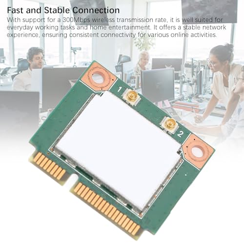 RTL8723BE 04W3813 Mini PCI-E Tarjeta Inalámbrica, Módulo de Red WiFi 300Mbps y Bluetooth 4.0 para ThinkCentre M73 y ThinkPad E440 E540 S440 S540 miniatura 2