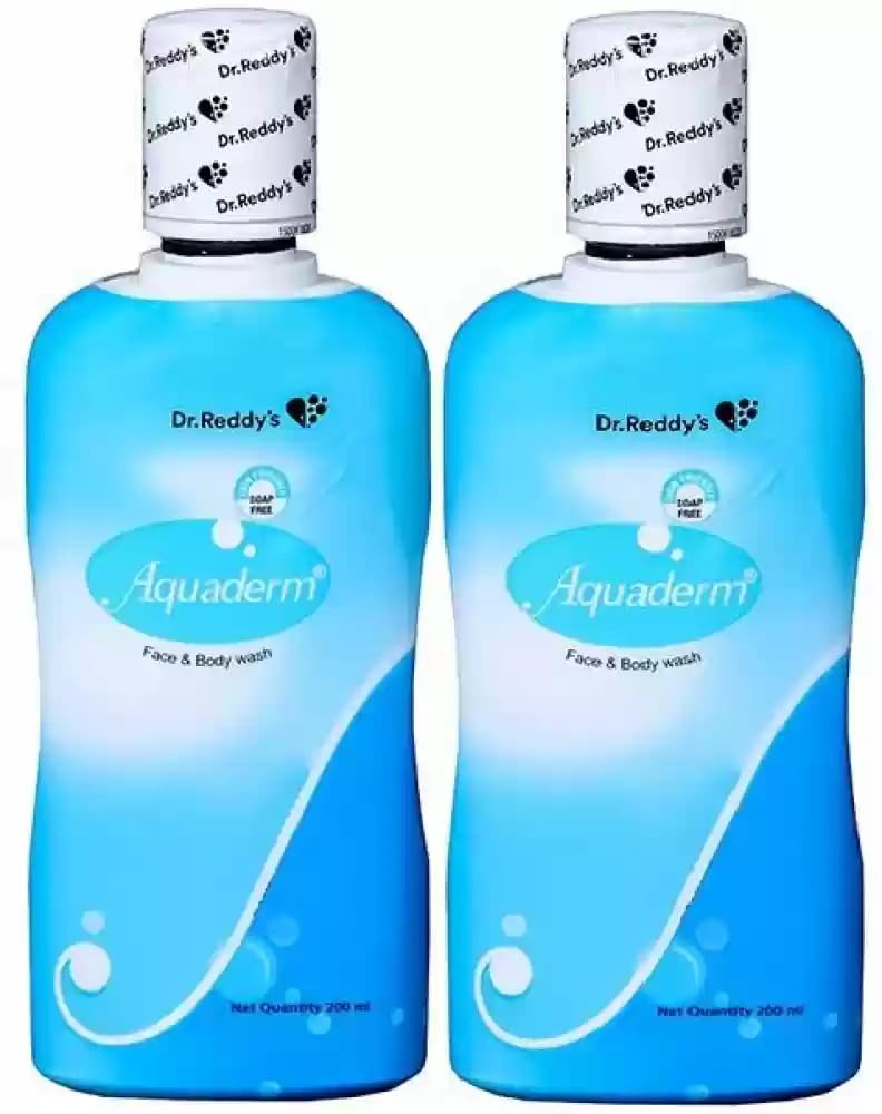 Aqua-derm Face & Body Wash 200ml-Pack of 2