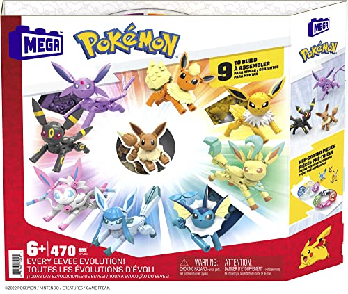 Mega Construx Pokémon Coffret Évolutions D'évoli ! - vue 7