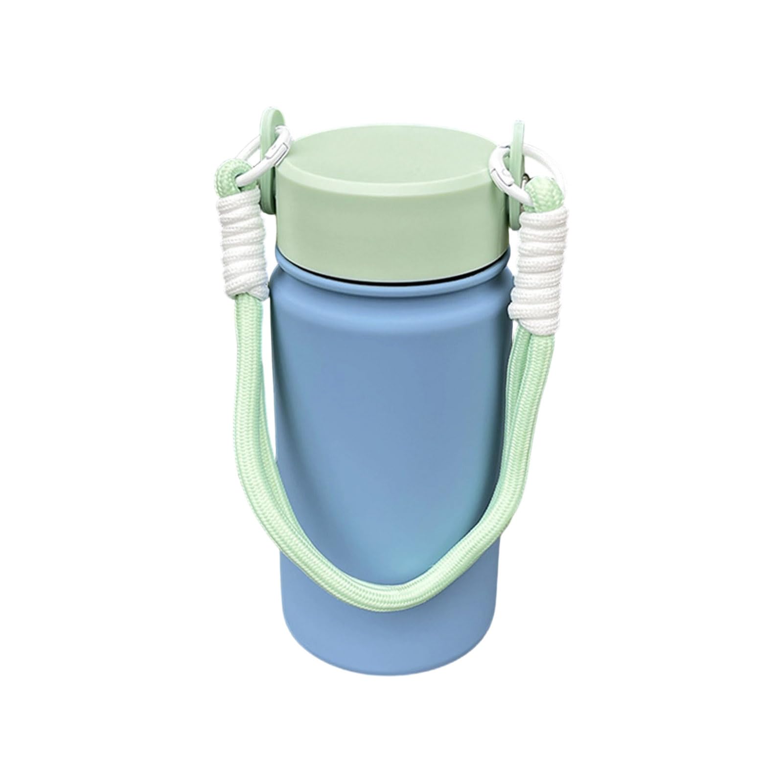 Xjdzineq Flasks 350ml Portable Hand Straps Design Leak Proof Insulated Tumblers for Gym Daily Use Beverage Container