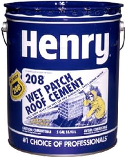 HENRY HE208071 Roof Cement, 5 Gallon