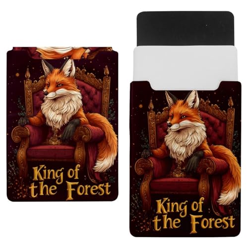 Evita Arañazos en tu Portátil con la Funda King Fox 13.8x10.2 Forro Celvet